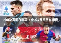 cba决赛圈在哪里（cba决赛回放在哪看）